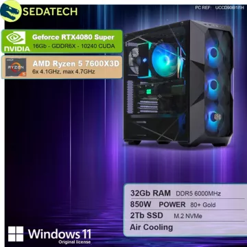 PC Gamer SEDATECH Sedatech PC Gamer Pro ATX Premium • AMD – Image 2