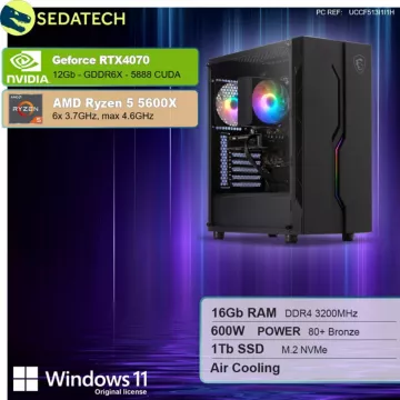 PC Gamer SEDATECH Sedatech PC Gamer Advanced ATX Tower • A – Image 2