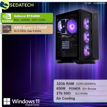 PC Gamer SEDATECH Sedatech PC Gamer Advanced ATX Compact • – Image 2