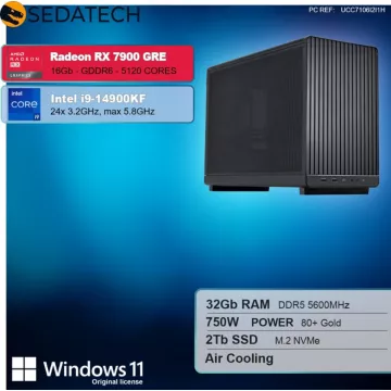 PC Gamer SEDATECH Sedatech Mini-PC Workstation Micro ATX • – Image 2