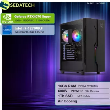PC Gamer SEDATECH Sedatech PC Gamer Advanced ATX Tower • I – Image 2