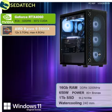 PC Gamer SEDATECH Sedatech PC Gamer Advanced Watercooling – Image 2
