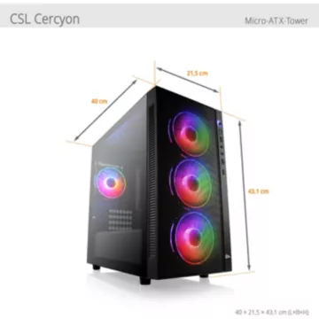 PC Gamer CSL-COMPUTER Gaming PC M10500H – Image 3