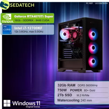 PC Gamer SEDATECH Sedatech PC Gamer Pro Watercooling Compa – Image 2