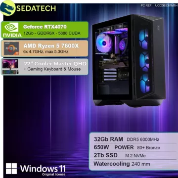 PC Gamer SEDATECH Sedatech Pack PC Gamer Advanced Watercoo - Image 2