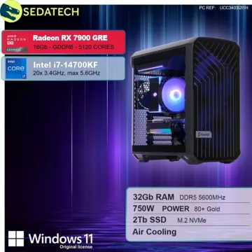 PC Gamer SEDATECH Sedatech Workstation Compact ATX • Intel – Image 2