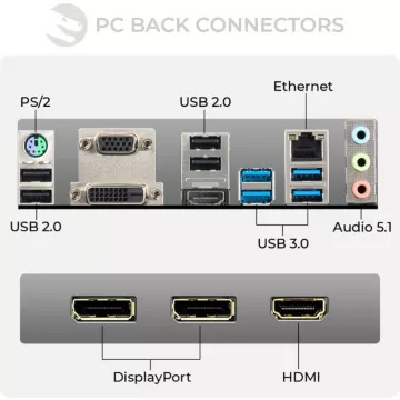 PC Gamer SEDATECH Sedatech PC Gamer Advanced ATX Tower • A – Image 4