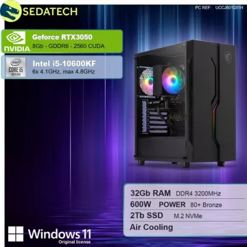 PC Gamer SEDATECH Sedatech PC Gamer Advanced ATX Tower • I – Image 2