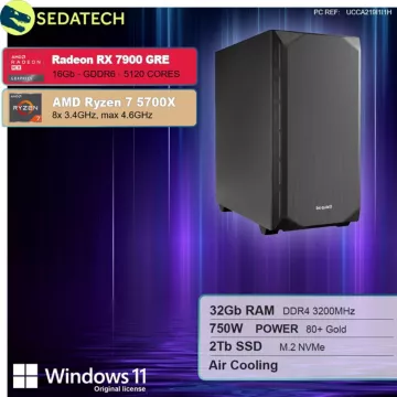 PC Gamer SEDATECH Sedatech PC Gamer Silent Silent • AMD Ry – Image 2