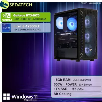 PC Gamer SEDATECH Sedatech PC Gamer Advanced Tower ATX • I - Image 2