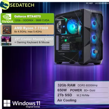 PC Gamer SEDATECH Sedatech Pack PC Gamer Advanced ATX Prem – Image 2