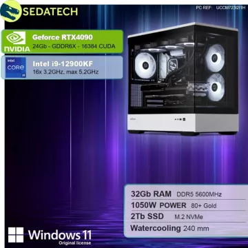 PC Gamer SEDATECH Sedatech PC Gamer Pro Watercooling XL Vi - Image 2