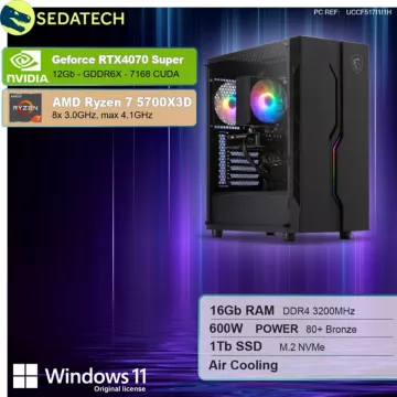 PC Gamer SEDATECH Sedatech PC Gamer Advanced ATX Tower • A – Image 2