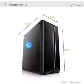 PC Gamer CSL-COMPUTER Gaming PC M10430H - Image 3