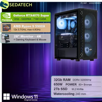 PC Gamer SEDATECH Sedatech Pack PC Gamer Advanced Watercoo - Image 2
