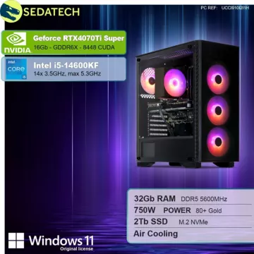 PC Gamer SEDATECH Sedatech PC Gamer Pro Compact • Intel i5 – Image 2
