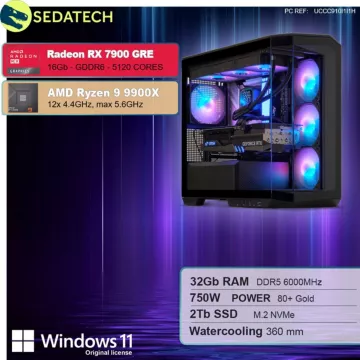 PC Gamer SEDATECH Sedatech PC Gamer Pro Watercooling Large – Image 2
