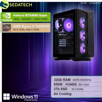 PC Gamer SEDATECH Sedatech PC Gamer Pro ATX Compact • AMD – Image 2