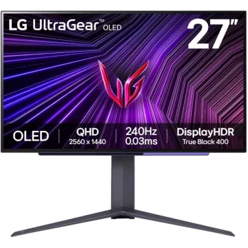 Ecran PC Gamer LG UltraGear 27GS95QE-B Plat 27'' OLED