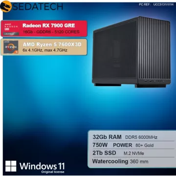 PC Gamer SEDATECH Sedatech Mini-PC Workstation Watercoolin – Image 2