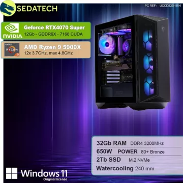 PC Gamer SEDATECH Sedatech PC Pro Gamer Watercooling ATX C – Image 2