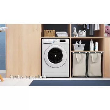 Lave linge séchant hublot INDESIT BDE96435WKVFR - Image 11