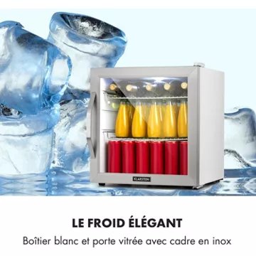 Mini réfrigérateur KLARSTEIN Beersafe L 47 litres - Gris - Image 5
