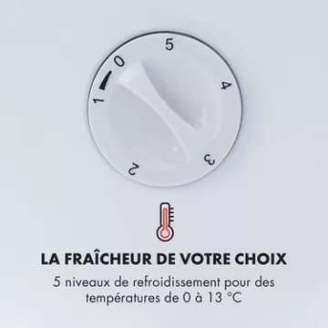 Mini réfrigérateur KLARSTEIN Beersafe L 47 litres - Gris - Image 6