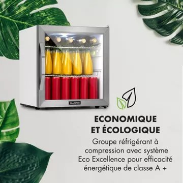 Mini réfrigérateur KLARSTEIN Beersafe L 47 litres - Gris - Image 7