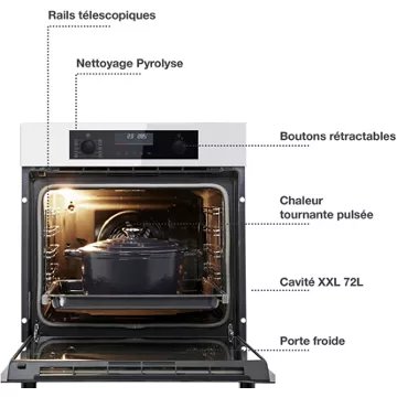 Four encastrable ESSENTIELB EFMP 105b2 - Image 3