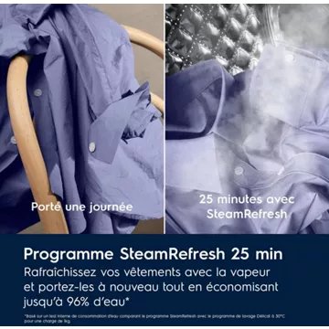 Lave linge séchant hublot ELECTROLUX EW7IW4285BW - Image 3