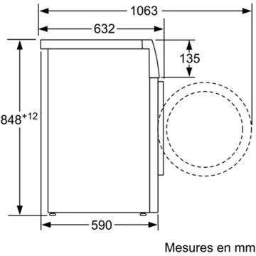Lave linge hublot BOSCH WGE02203FR Série 2 – Image 8