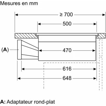 Table induction aspirante BOSCH PVS63SB16F Plug&Play – Image 11