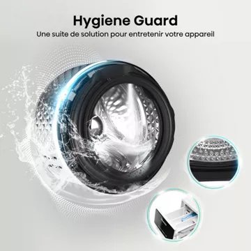 Lave linge séchant hublot HISENSE WD3S8043BW3 - Image 9