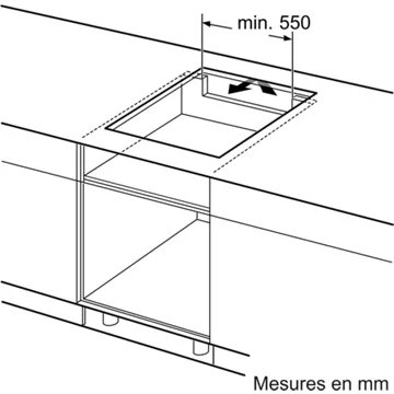 Table induction BOSCH PXY63KHC1E Série 6 PerfectFry Plus – Image 7