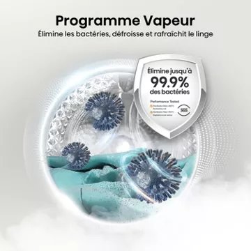 Lave linge séchant hublot HISENSE WD3S8043BB3 - Image 9