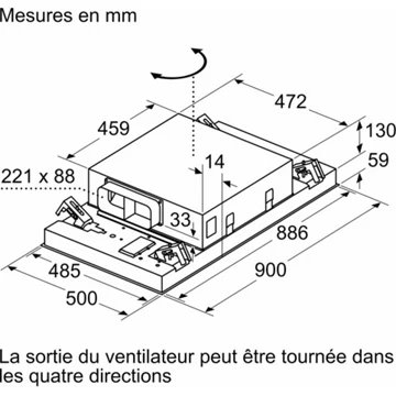 Hotte plafond NEFF I94CBS8W0 - Image 9