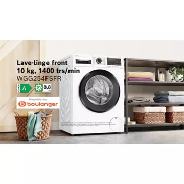Lave linge hublot BOSCH WGG254FSFR Serenity – Image 10
