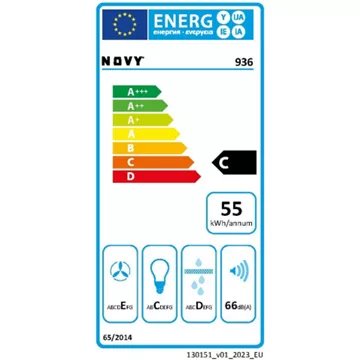 Hotte casquette NOVY 936 INOX - Image 3