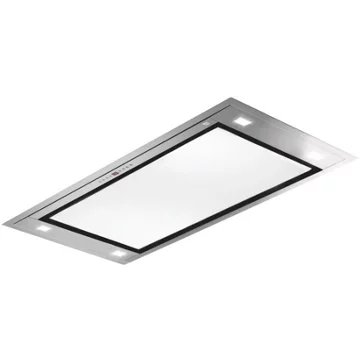 Hotte plafond ROBLIN INSPIRATION 1000 VERRE BLANC SANS MOTEUR