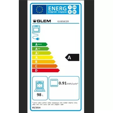 Piano de cuisson gaz GLEM GU850CER - Image 5
