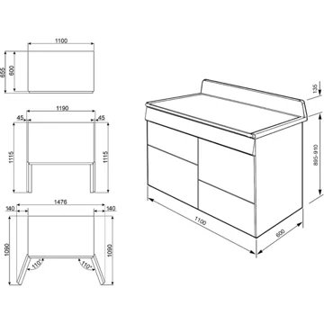 Piano de cuisson gaz SMEG TR4110BL1 – Image 9