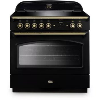 Piano de cuisson induction FALCON FX TAB IND 90 CM NOIR LAITON