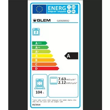 Piano de cuisson gaz GLEM GA960MIX2 – Image 3