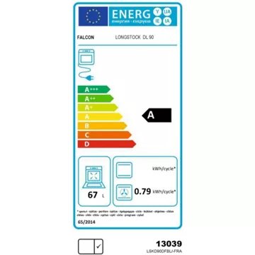 Piano de cuisson gaz FALCON LONGSTOCK DELUXE 90 GAZ NOIR - Image 6