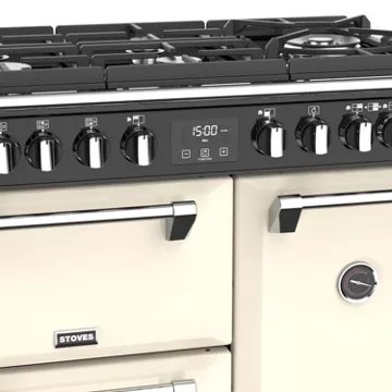 Piano de cuisson gaz STOVES RICHMOND GLASS 90 DFT CREME – Image 4