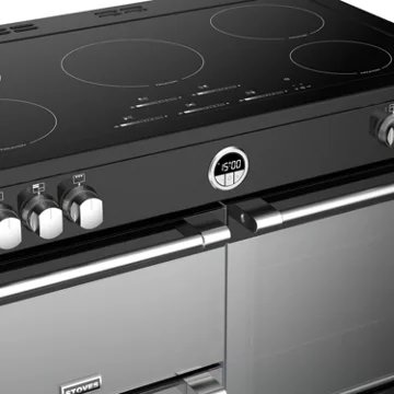 Piano de cuisson induction STOVES STERLING DELUXE 100 EI NOIR – Image 3
