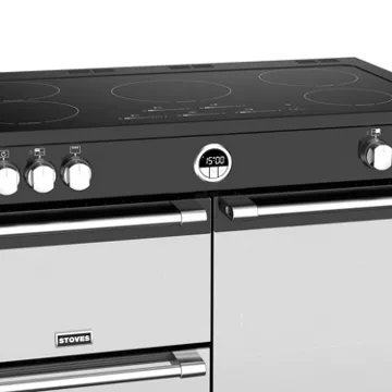 Piano de cuisson induction STOVES STERLING DELUXE 100 EI NOIR – Image 4