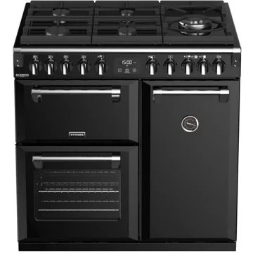 Piano de cuisson gaz STOVES RICHMOND GLASS 90 DFT NOIR