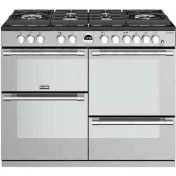 Piano de cuisson gaz							STOVES				STERLING GLASS 110 DFT INOX